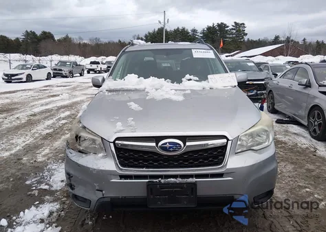 2014 Subaru Forester 2.5I Premium from USA, damaged, VIN JF2SJAEC6EH536010